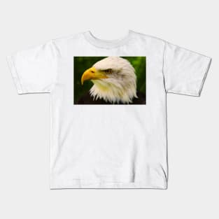 Bald Eagle (Vivid) Kids T-Shirt